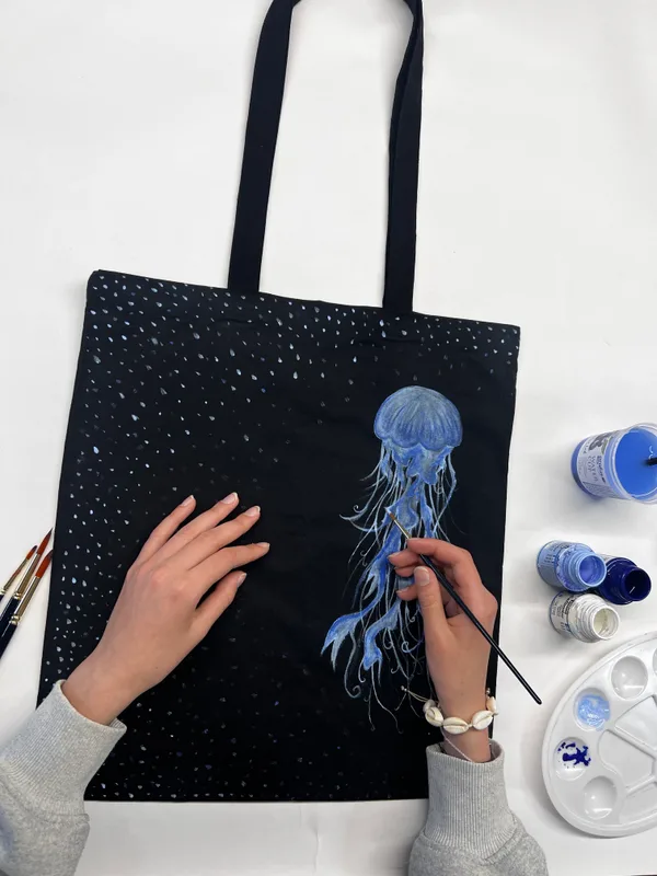 Tote bag dekoravimo studija
